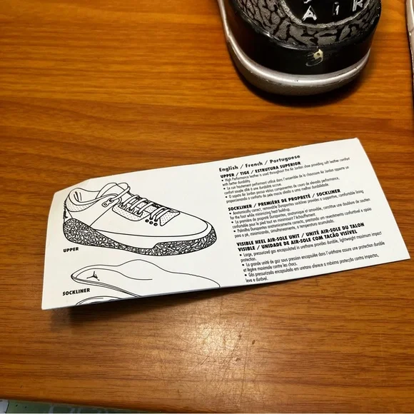 Jordan 3 Retro Black Cement - Picture 14 of 15